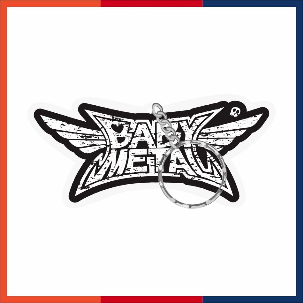 Gantungan Kunci Akrilik Merch Babymetal World Tour