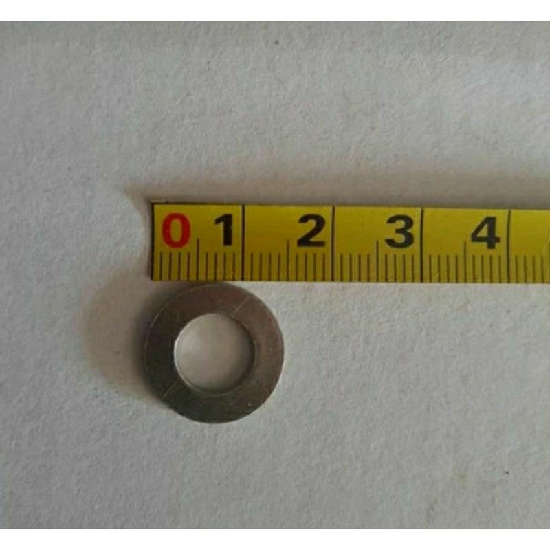 ring plat stainless m8 washer (50 pcs)