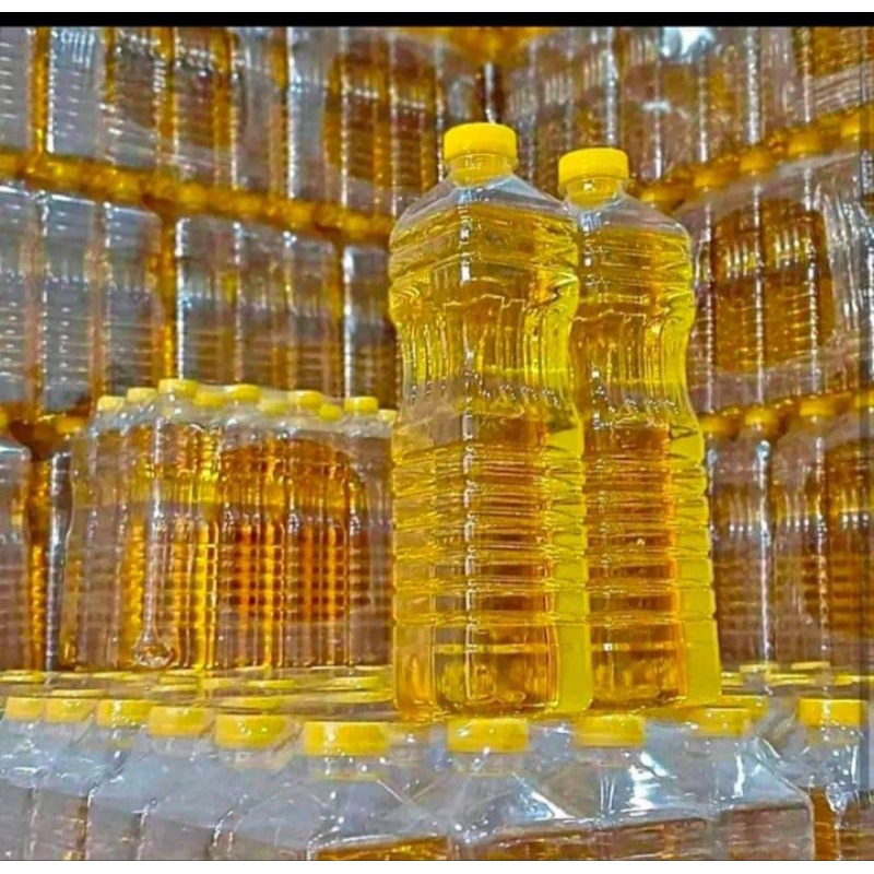 

Minyak goreng kemasan botol 12 botol 1 krat isi 12 botol