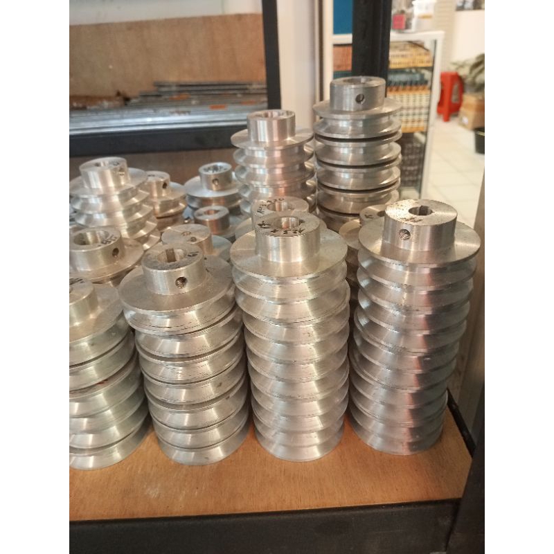 Pulley B1 4 inch As 30mm Puli Alumunium