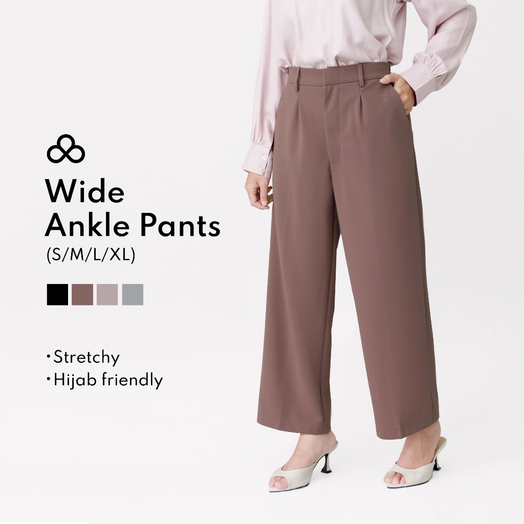 Atala Scarves | Wide Ankle Pants | Celana Kulot Wanita