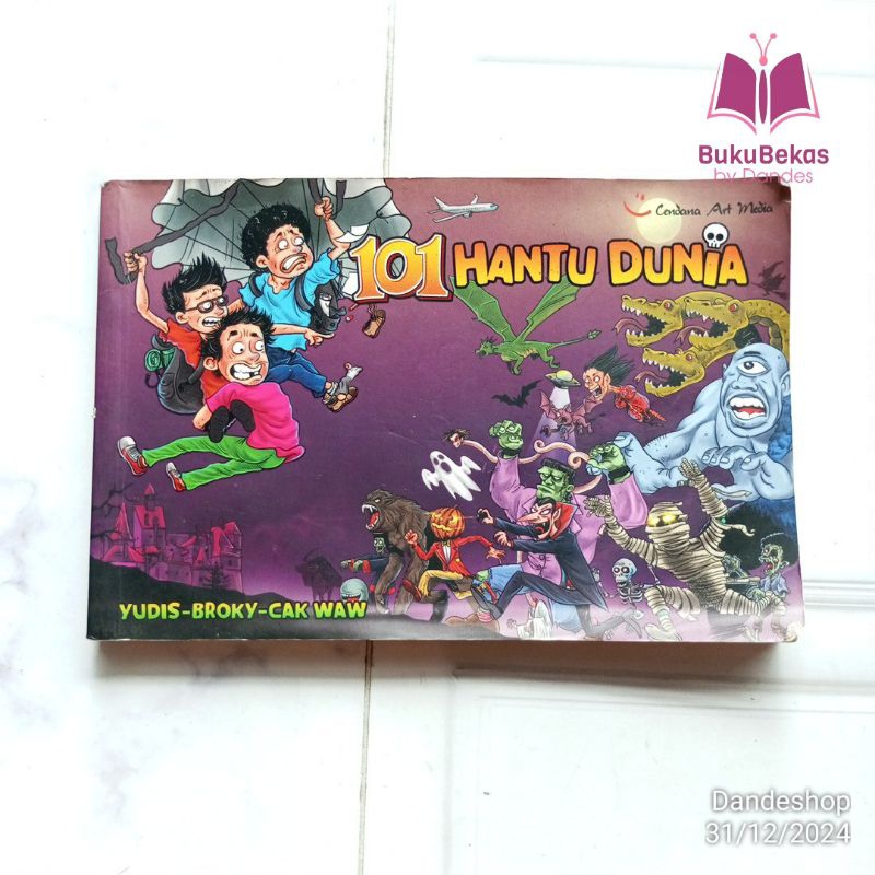 101 Hantu Dunia by Yudis Broky Cak Waw - Komik Bekas Preloved