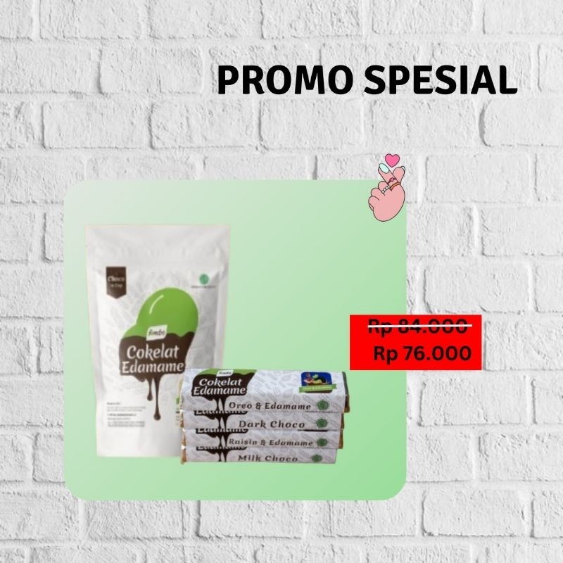 

PROMO SPESIAL 2025 BAROKAH - Paket Cokelat Edamame Fondre - Agrapana Food Jember