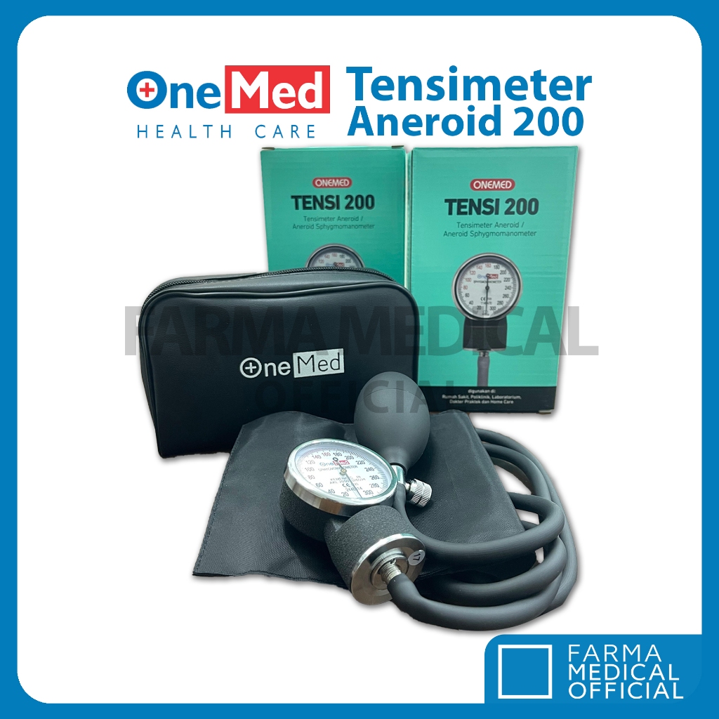 Tensimeter / Alat Ukur Tekanan Darah - Tensi Aneroid 200 OneMed