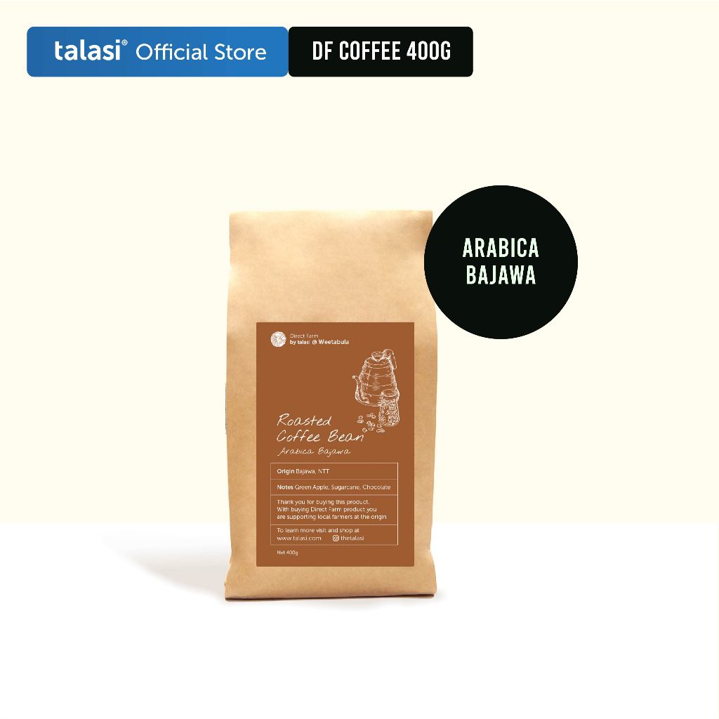

Arabica Roasted Coffee Bean Origin Bajawa, Flores 400gr