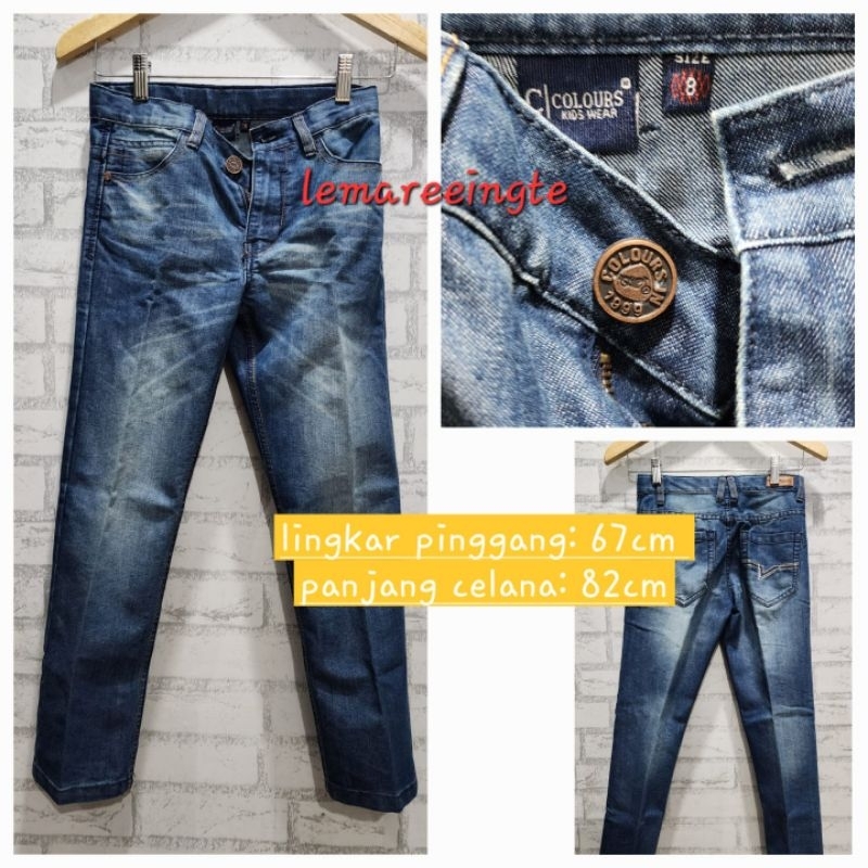 Colours Kids Wear Celana Jeans Anak Laki-laki Preloved Merk Colours Kids Wear