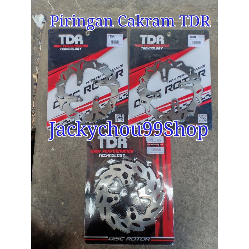 PIRINGAN CAKRAM DEPAN TDR MIO SPORTY MIO SMILE MIO SOUL LUBANG 4 Original TDR