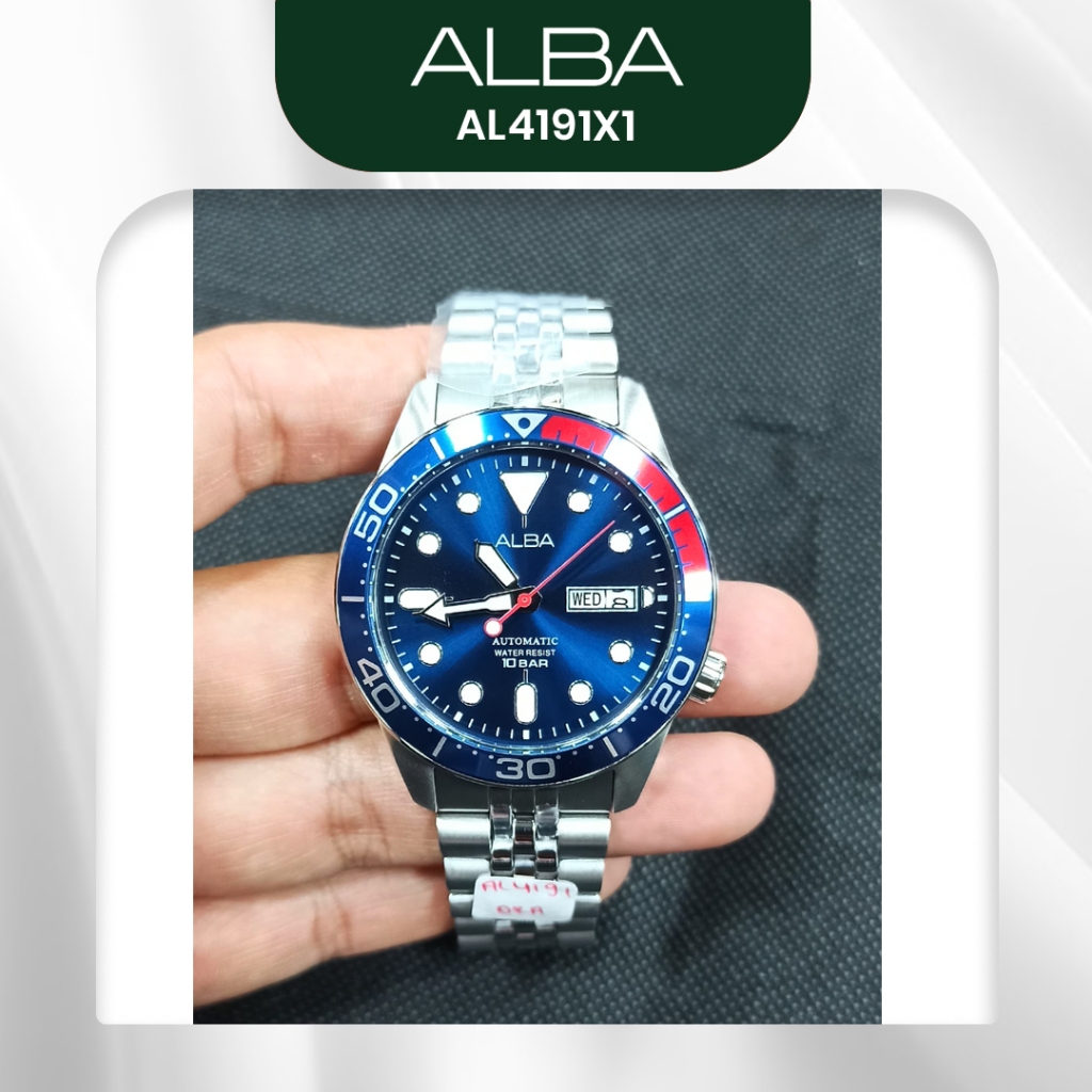 Jam Tangan Pria Alba AL4191X1 AL4191