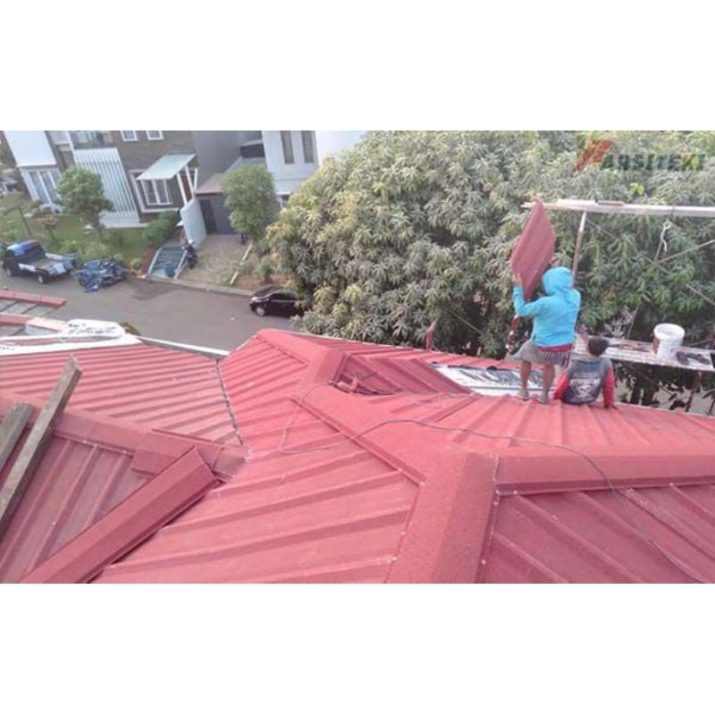 baja ringan atap sepandek pasir