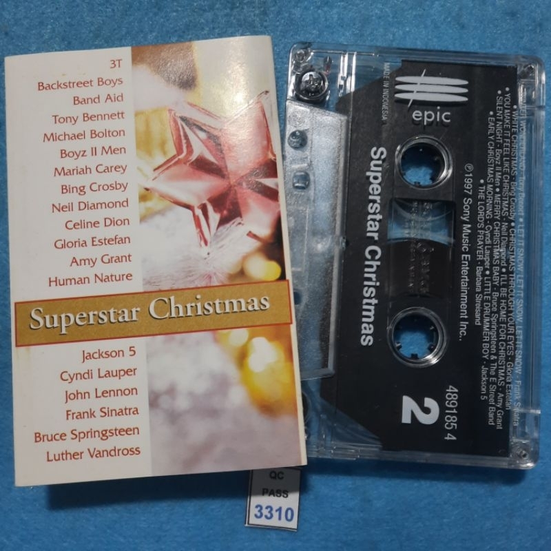 Kaset pita Kompilasi Superstar Christmas