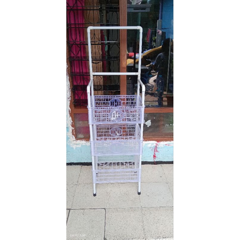 KERANJANG SUSUN serbaguna Rak Susun Dapur Rak Warung Keranjang Snack Rak Penyimpanan