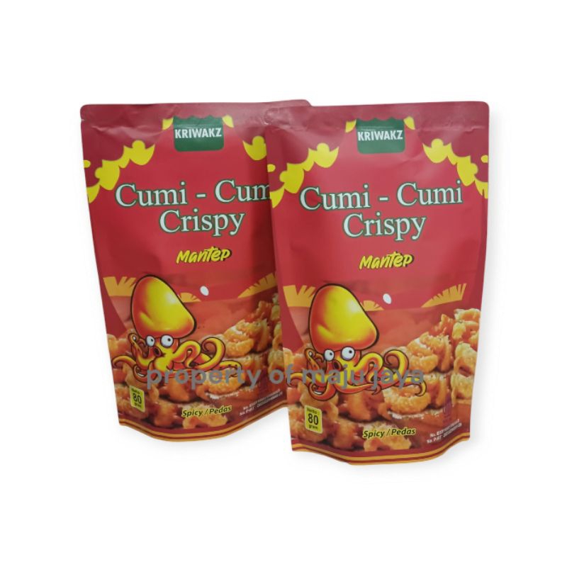 

Keripik Cumi cumi crispy kriwakz