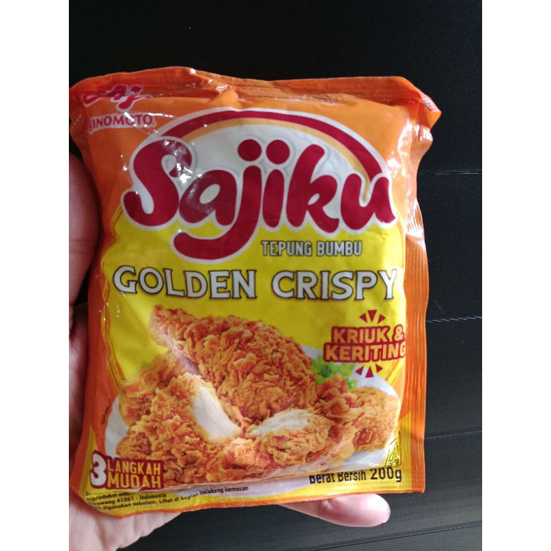 

Sajiku Tepung Bumbu Golden Crispy Kemasan 200 Gram