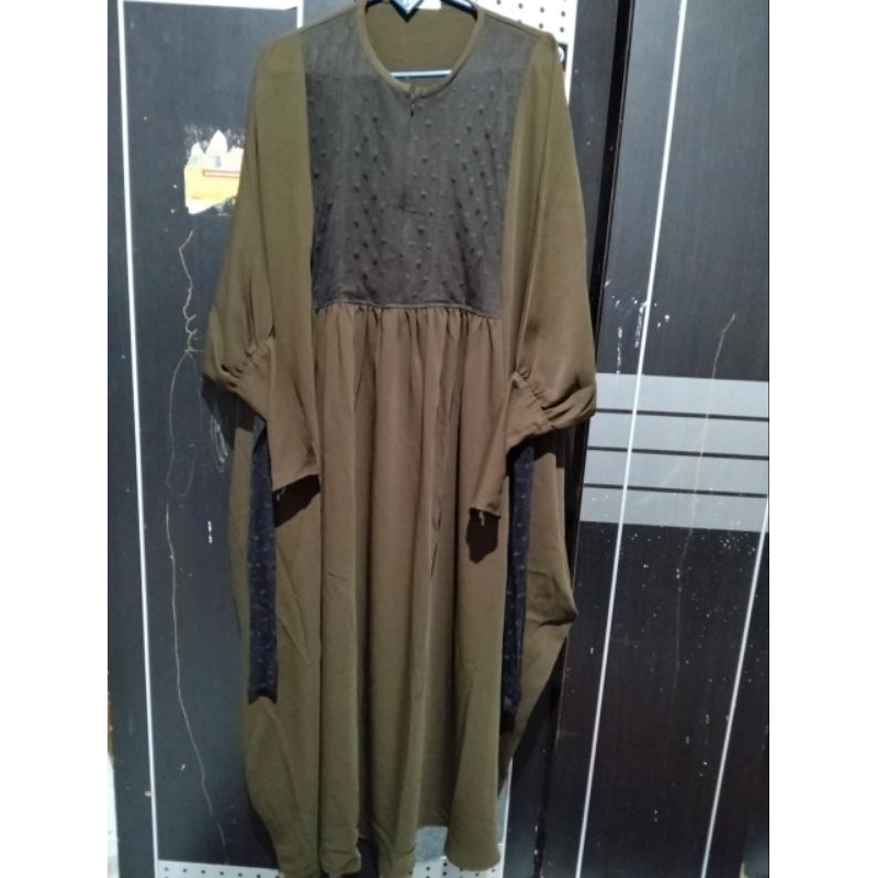 preloved gamis almina bysofni