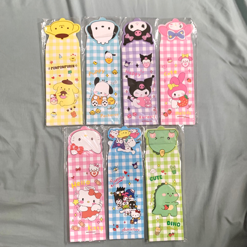 

[Hyde] AMPLOP ANGPAO LEBARAN PANJANG PREMIUM MOTIF LABUBU KUROMI | 1 Pack isi 5 Pcs