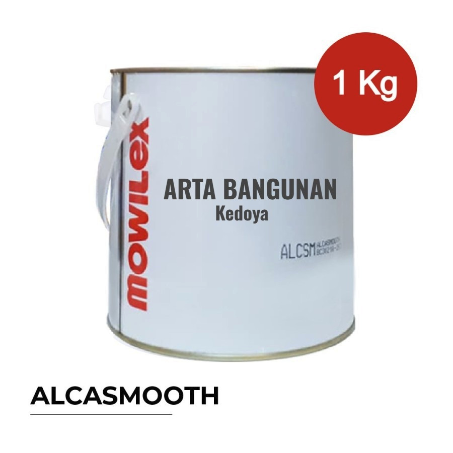 Mowilex Alcasmooth Plamir Tembok - 1 Kg