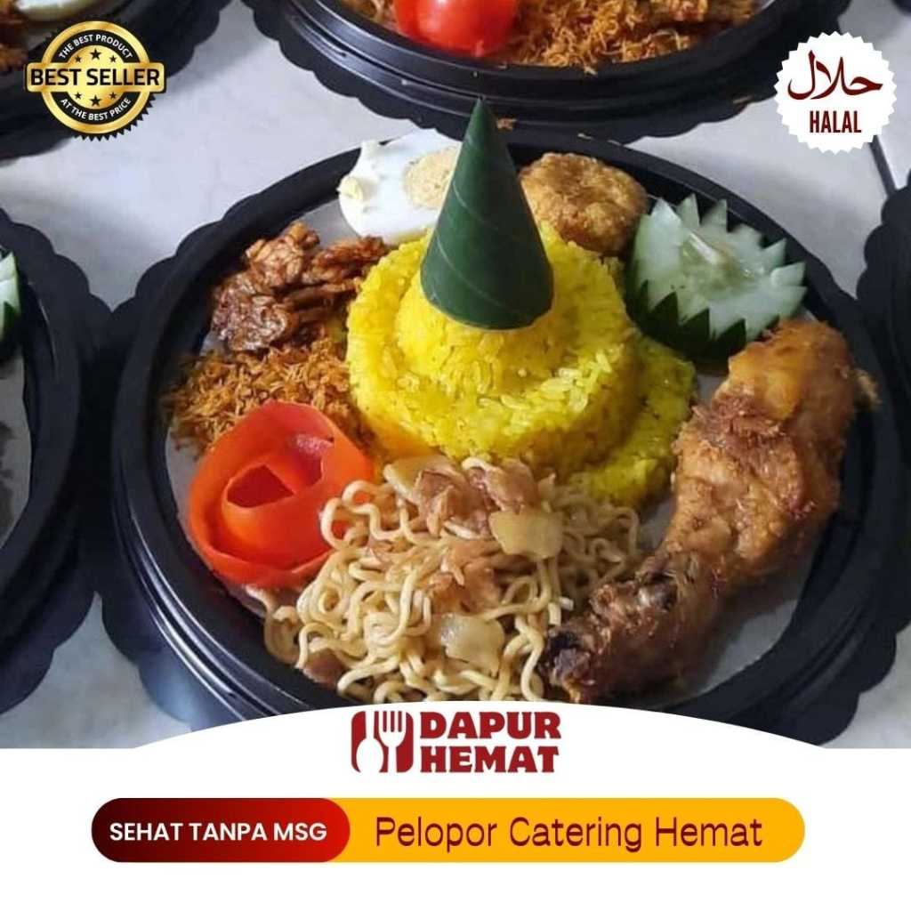 

Dapur Hemat - Tumini Tumpeng Mini Ekonomis Ayam Pot 8 Paling Murah Enak Makanan Siap Saji Catering