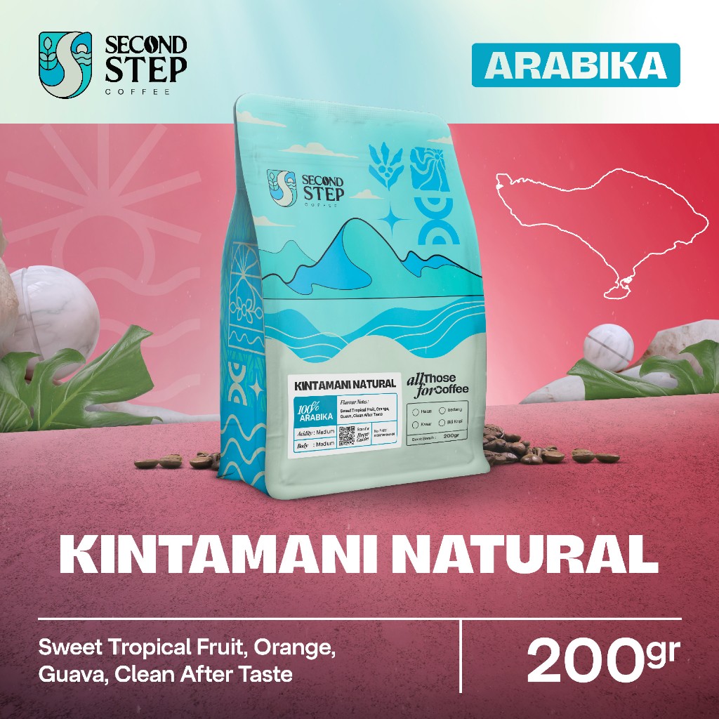 

Kopi Bubuk Arabika Bali Kintamani Natural Coffee Beans 200 Gram