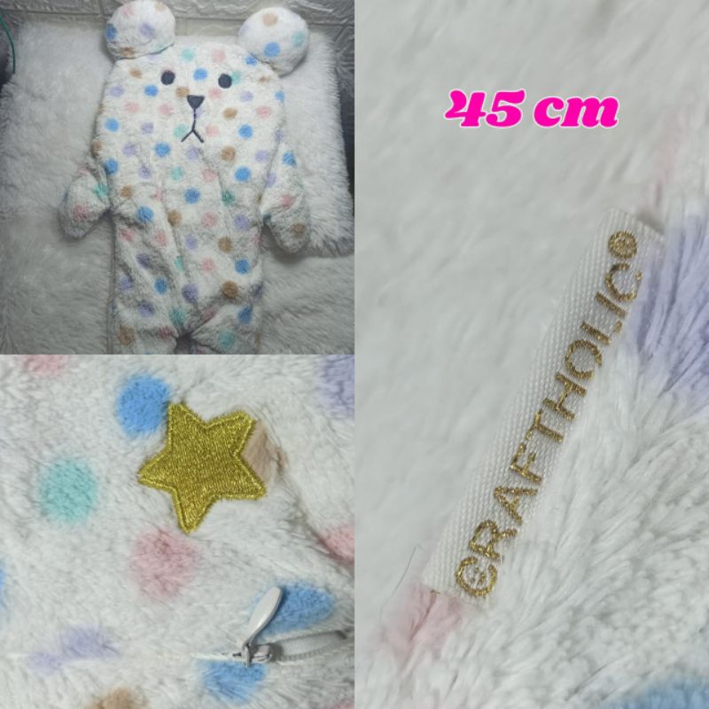 boneka tempat balmut craftholic plush doll ori