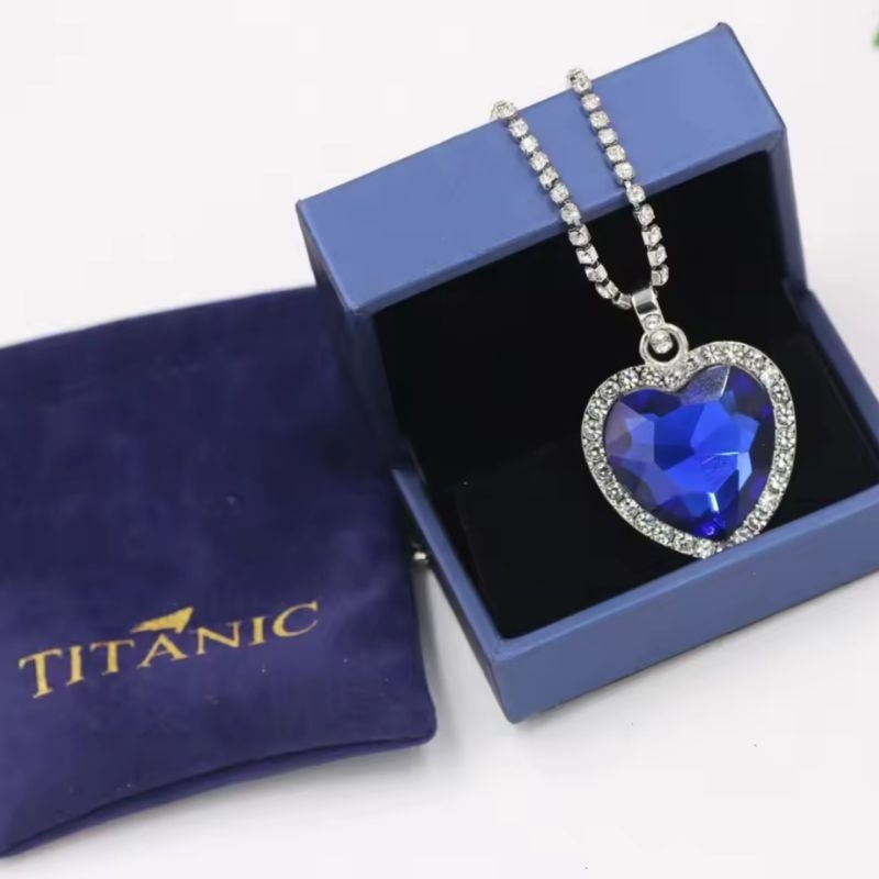KADO HADIAH VALENTINE PACAR ISTRI PASANGAN DOI GEBETAN TUNANGAN KALUNG LOVE HEART LIONTIN JUMBO ROMA