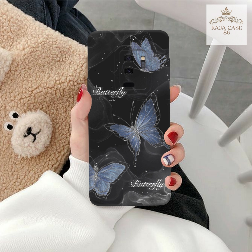 Softcase Samsung Galaxy S9 Plus - Rajacase - Case Samsung Galaxy S9 Plus - Motif Case Kupu - Case Sa