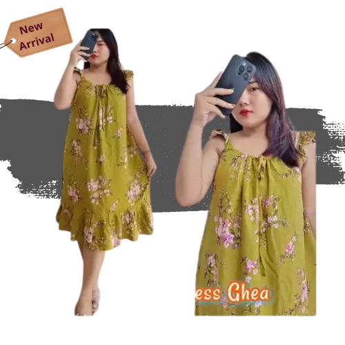 DASTER SUPER JUMBO LD 140 - DRESS WANITA KEKINIAN RAYON - BAJU TIDUR SIZE BESAR - DASTER WANITA SEXY