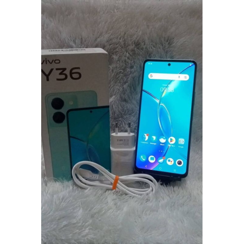 JUAL HP SECOND VIVO Y36 RAM 8+8/256 fullset