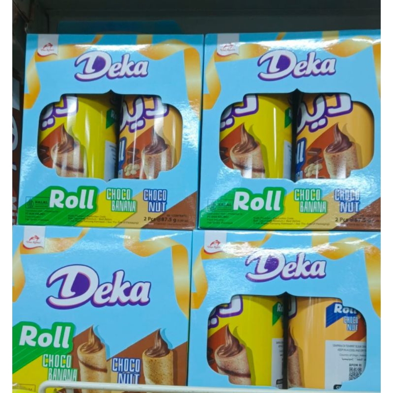 

promo deka wafer roll /hampers idul Fitri 1 pax isi 2x 87,5gr