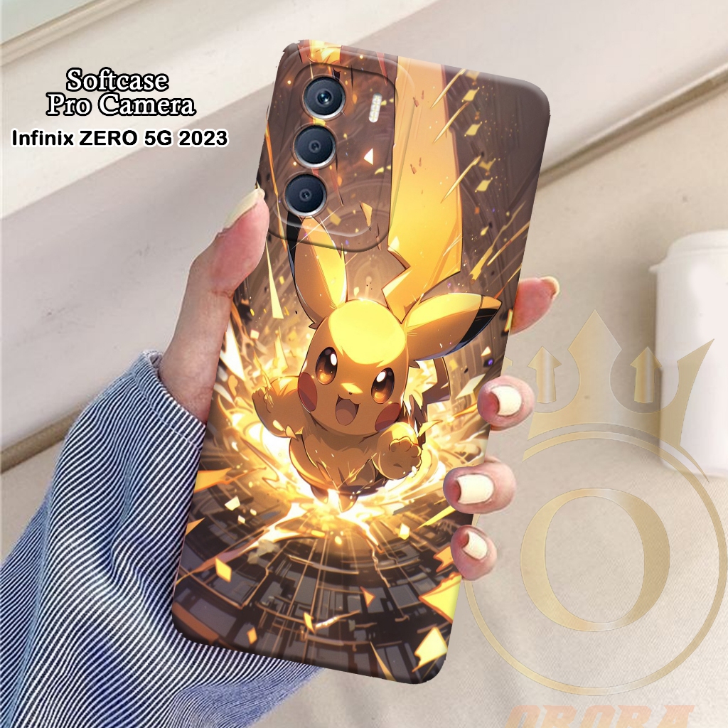 Softcase Infinix Zero 30 5G 2023 - Orora - Casing Infinix Zero 30 5G 2023 - Motif case Cartoon - Inf