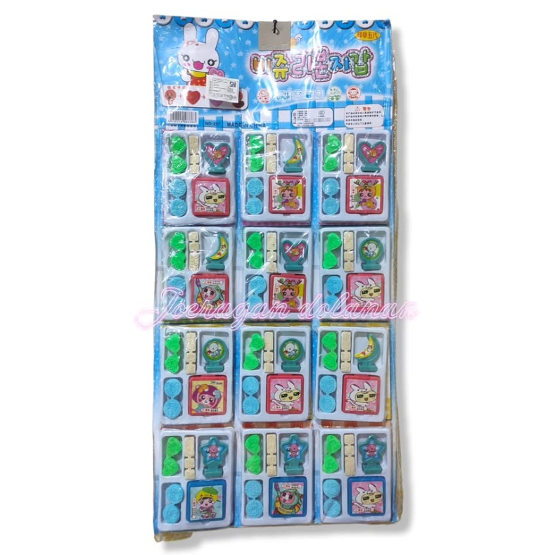 

12pcs Mainan Stempel set