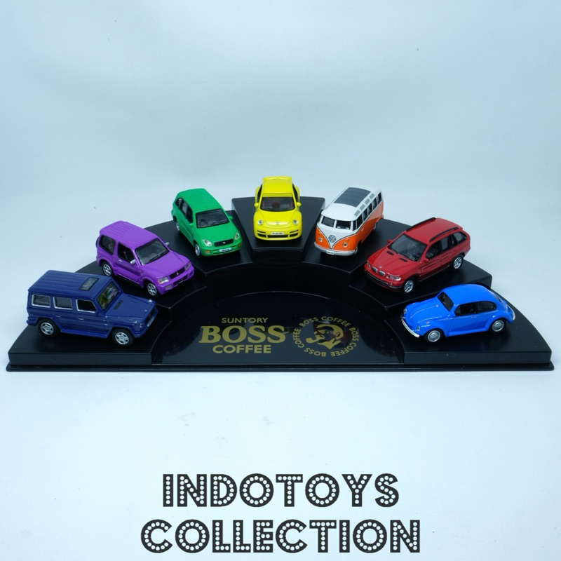 Suntory Boss Coffee ~ Rainbow Mountain Minicar 1/72