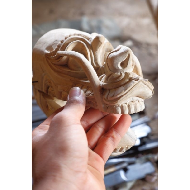 miniatur barongan semi klasik siung gantung