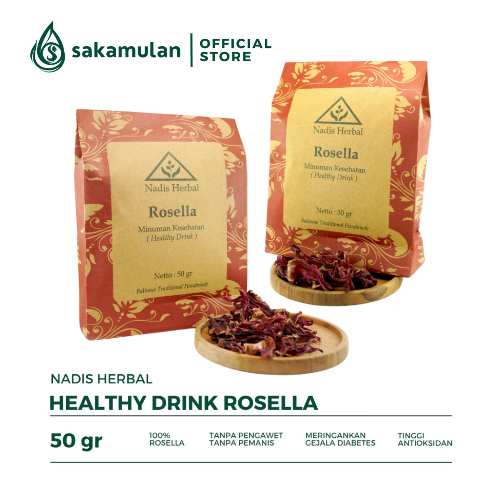 

Nadis Herbal Healthy Drink Rosella 50 gr