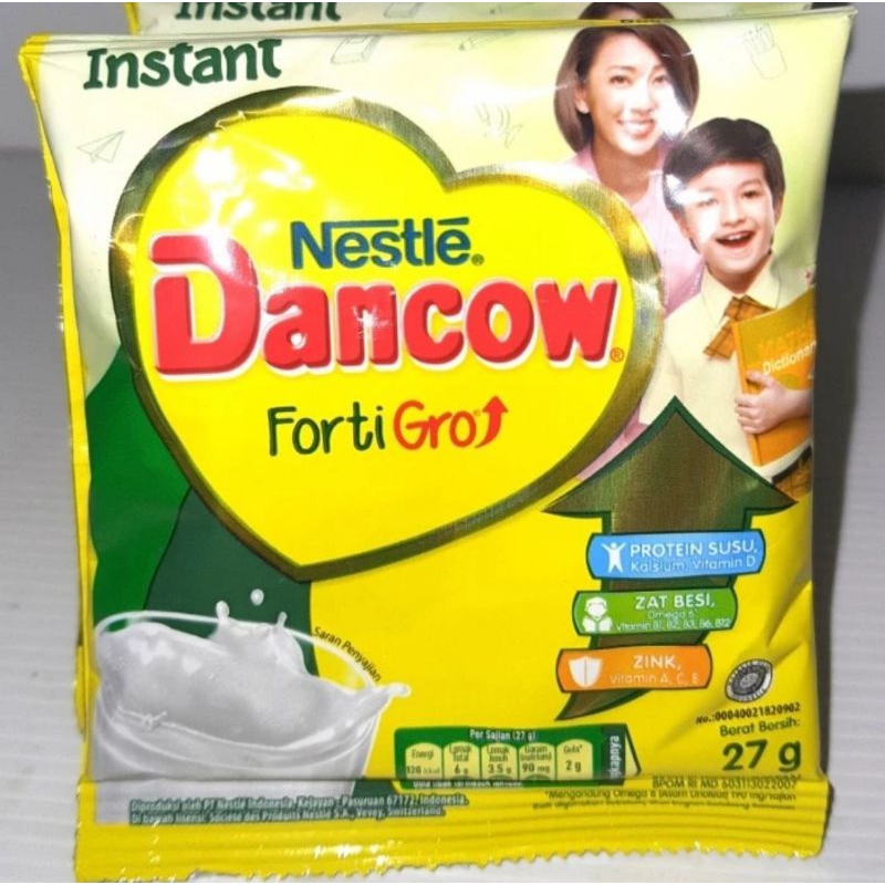 

DANCOW FORTIGRO Instans Putih 1renceng @ 10 sachet