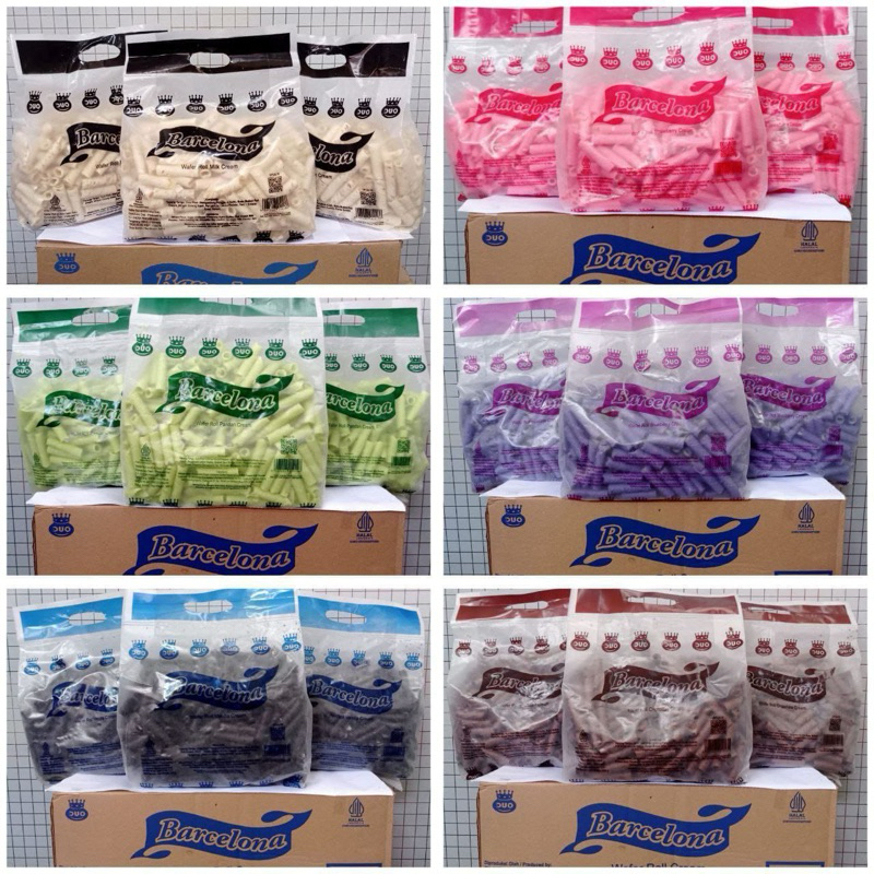 

( Karton ) Astor Barcelona Bag 500gr x 4bag all varian rasa