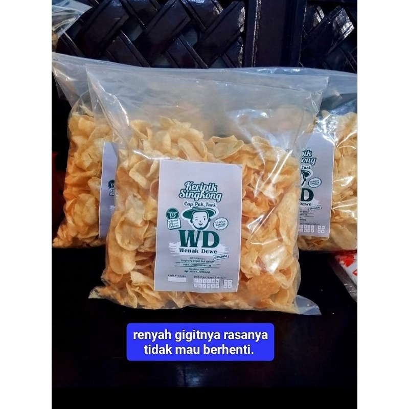 

keripik singkong WD wuenak dewe
