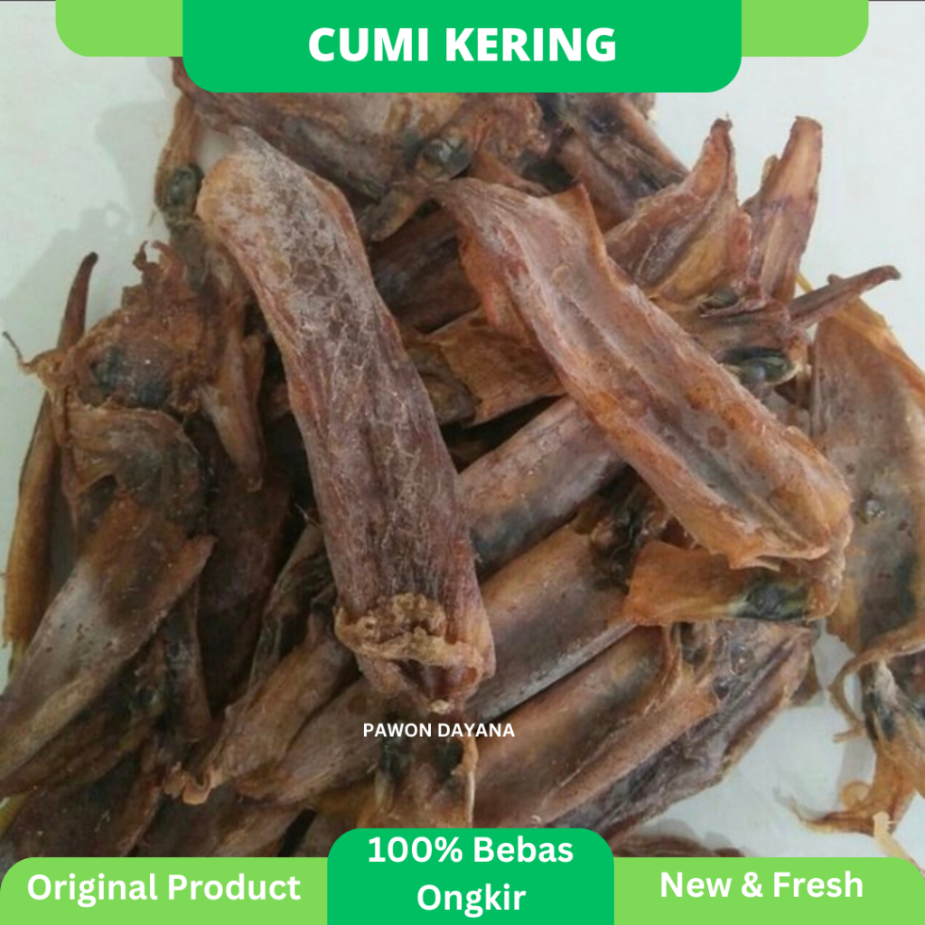 

Cumi Tawar Kering Super / Cumi Asin Tawar Kering / Cumi Sotong Kering