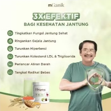 

MGanik 3Peptide Suplemen Herbal untuk Hipertensi
