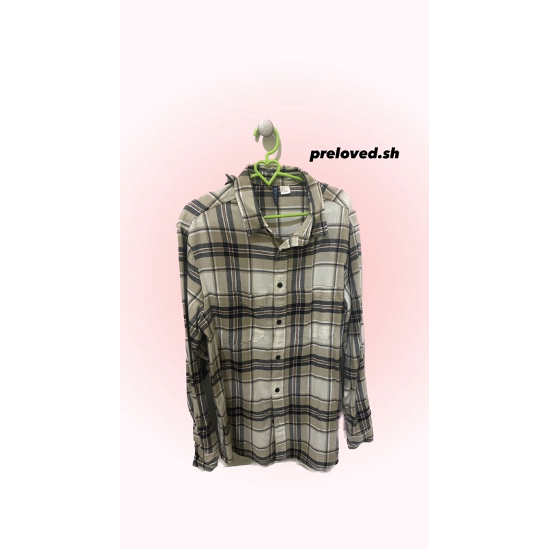 flannel h&m (preloved)