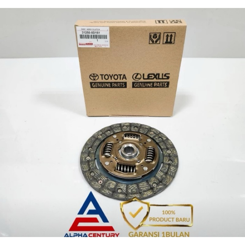 KAMPAS KOPLING CLUTCH DISC ETIOS VALCO ORI BARU GARANSI