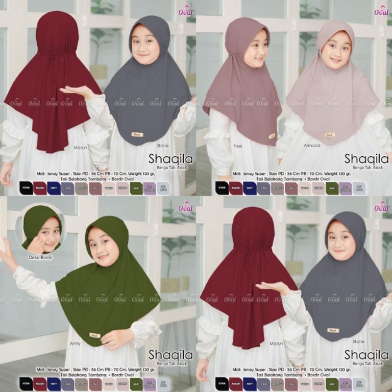 Hijab Anak Tali by Oval Hijab