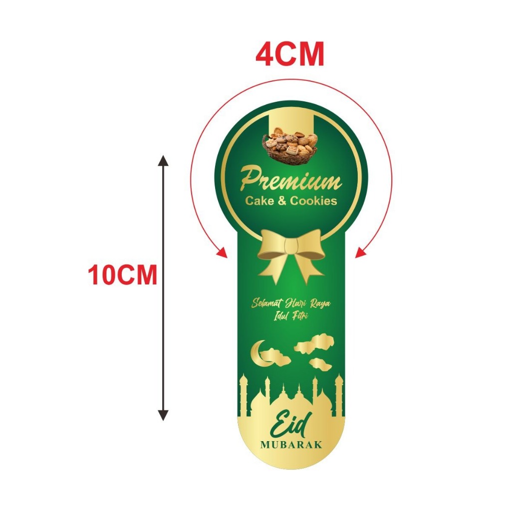 

Stiker SEAL Stiker Kue Kering Kemasan TOPLES LEbaraN