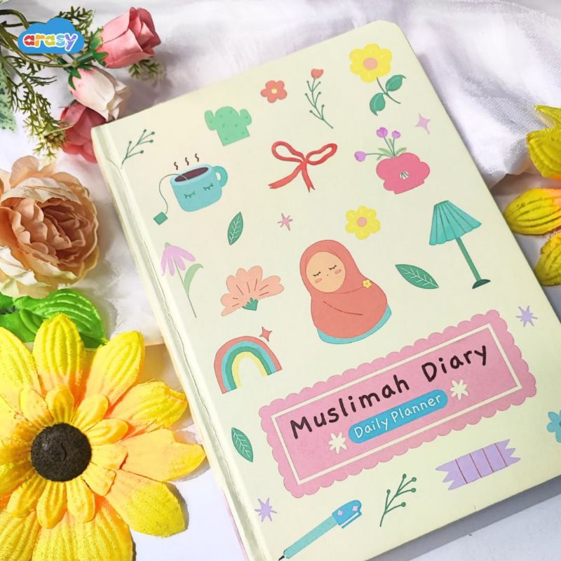 

Journal Muslimah Diary Planner Arasy