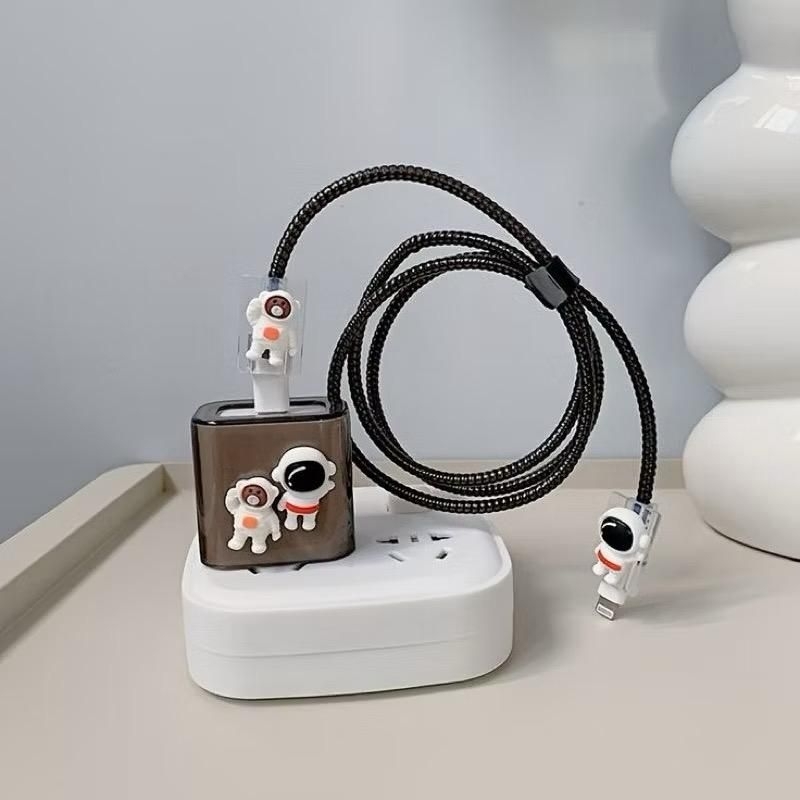 Ukuran PAS | Pelindung Charger XIAOMI REDMI 33W 1 Set 5 Item Pelindung Kabel & Kepala Carger Pelindu