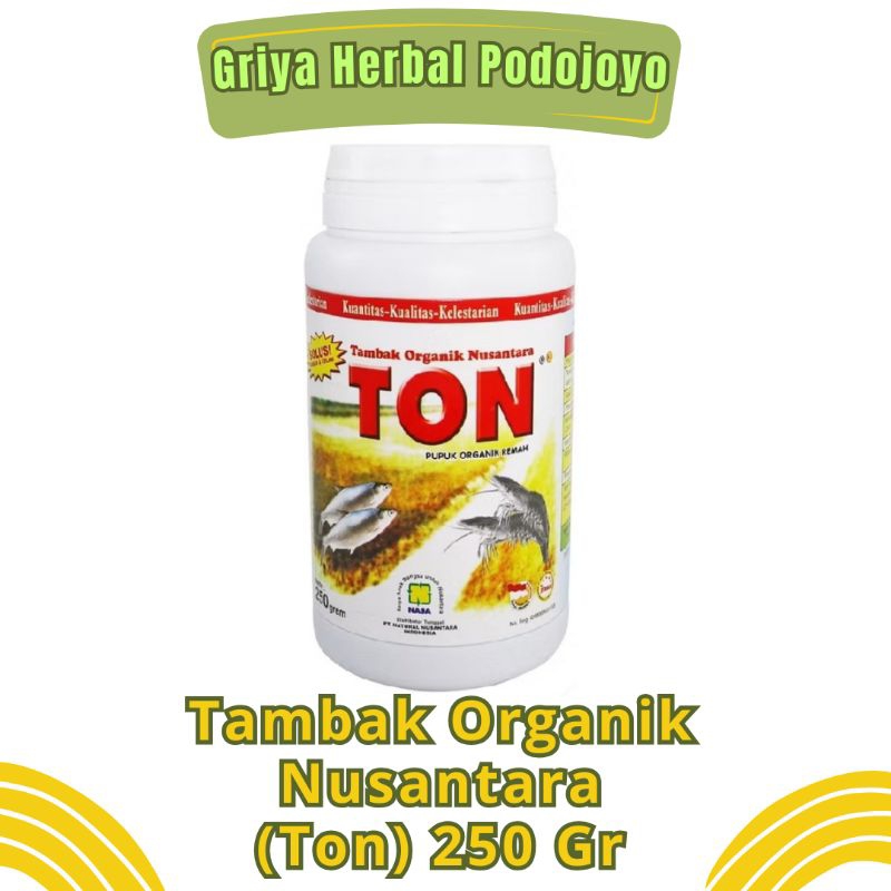 Ton Nasa Pupuk Tambak Organik Nasa 250 Gram