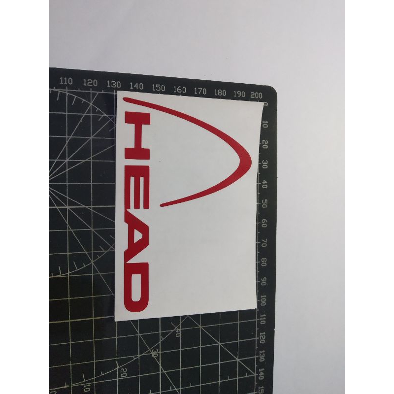 

stiker cutting head