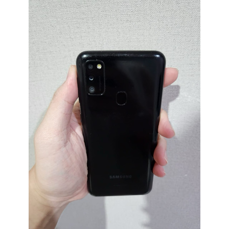 SAMSUNG GALAXY M31 RAM 6/128GB EX SEIN DUAL SIM BEKAS SECOND LENGKAP FULLSET NO MINUS