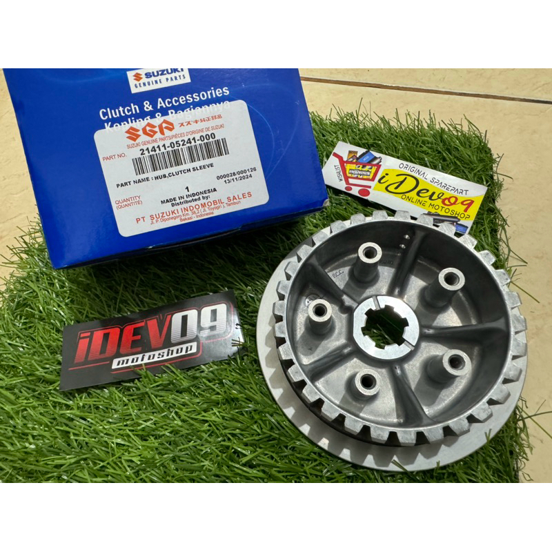 Rumah Tutup Kampas Kopling Lawan Kaki 5 Satria Fu Fi Suzuki GSX R S 150 Bandit Hub Clutch Sleeve Rai