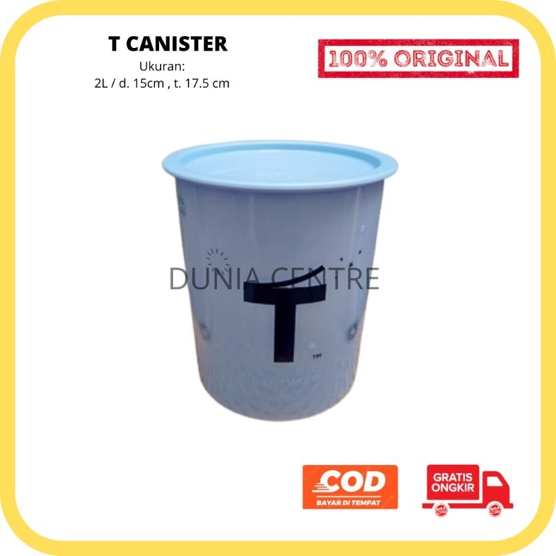 PROMO TUPPERWARE TOPLES T CANISTER ORIGINAL