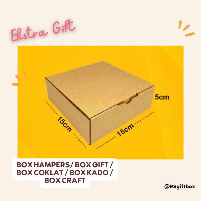 

RS Gift Box - KERTAS BOX HAMPERS/ BOX GIFT / BOX COKLAT / BOX KADO / BOX CRAFT
